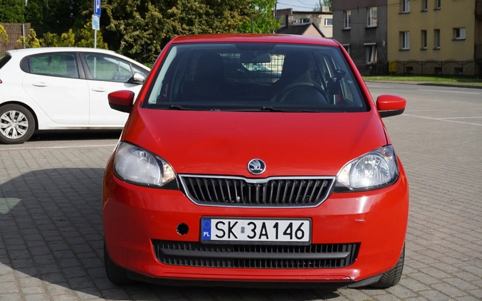 Skoda Citigo cena 15999 przebieg: 210000, rok produkcji 2016 z Katowice małe 211